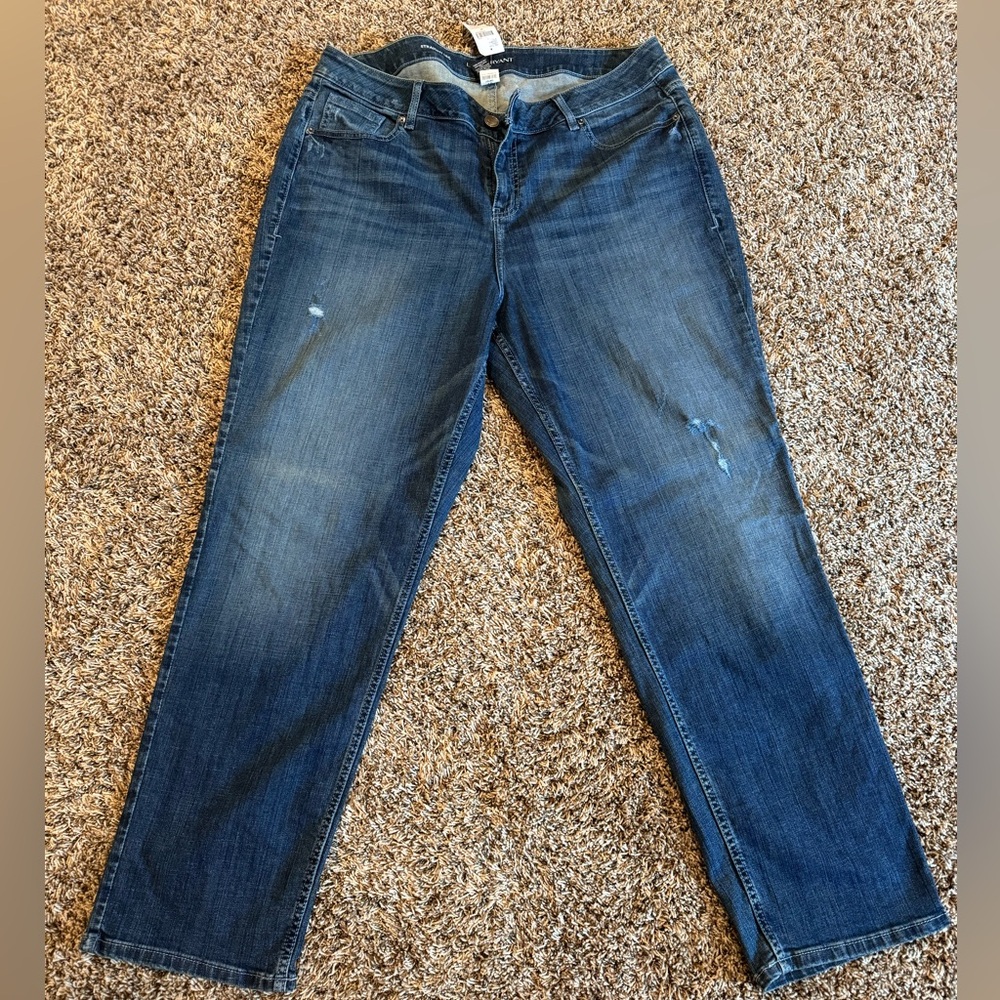 Lane Bryant distressed Jeans - NWT